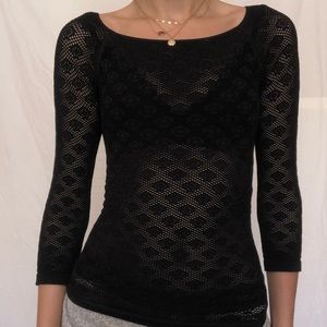 Free People mesh top